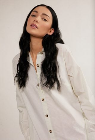 Koszulowa sukienka damska