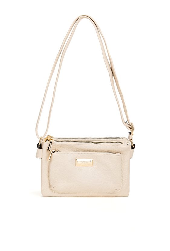 Trzykomorowa torba damska