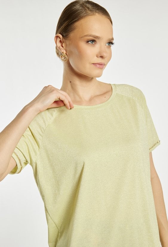 Bluzka damska z połyskiem