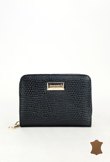 Skórzany portfel damski