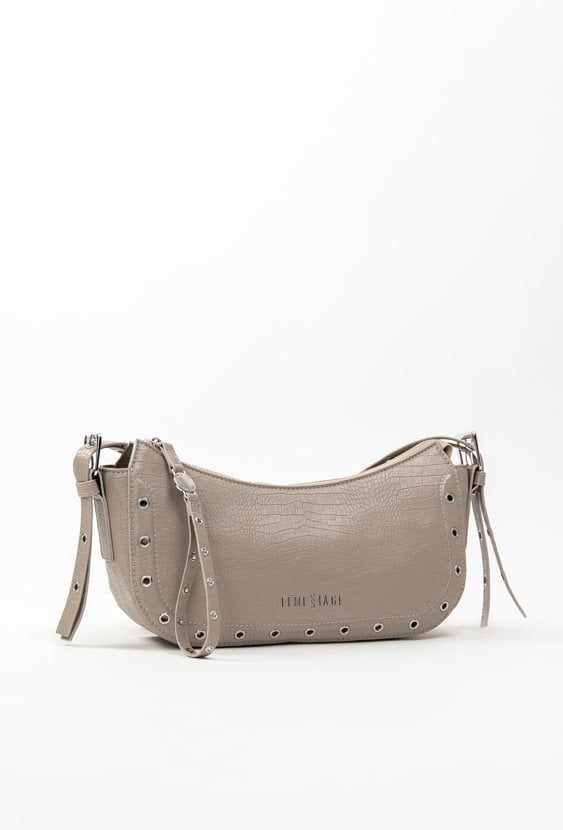 Wizytowa torba z krokodylim wzorem