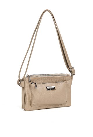 Trzykomorowa torba damska