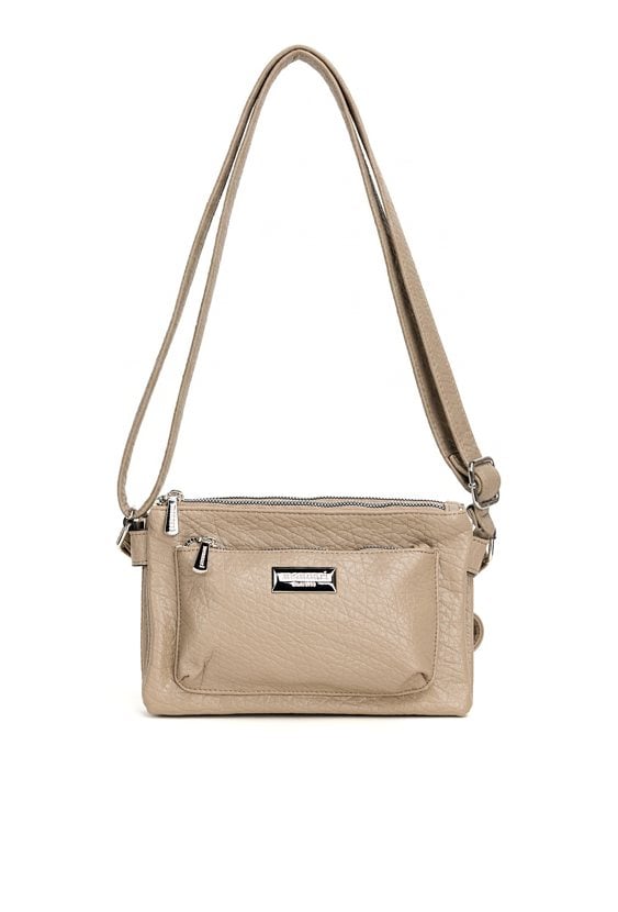 Trzykomorowa torba damska