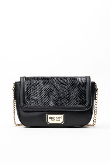 Wizytowa torba z wężowym wzorem