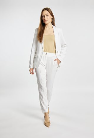 Stylowe spodnie z lnu