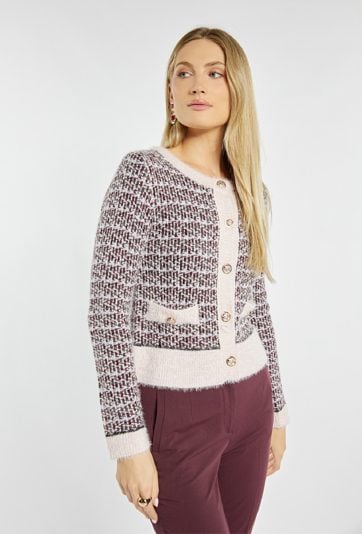 Sweter z krótkim włosiem