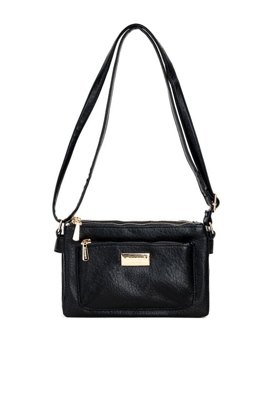 Trzykomorowa torba damska