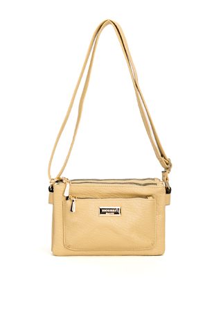 Trzykomorowa torba damska