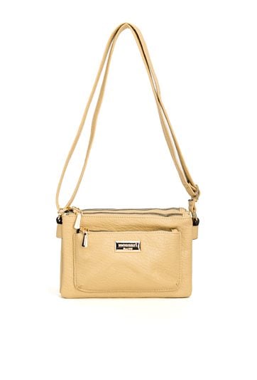 Trzykomorowa torba damska