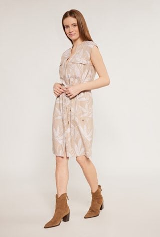 Sukienka damska z wiązaniem