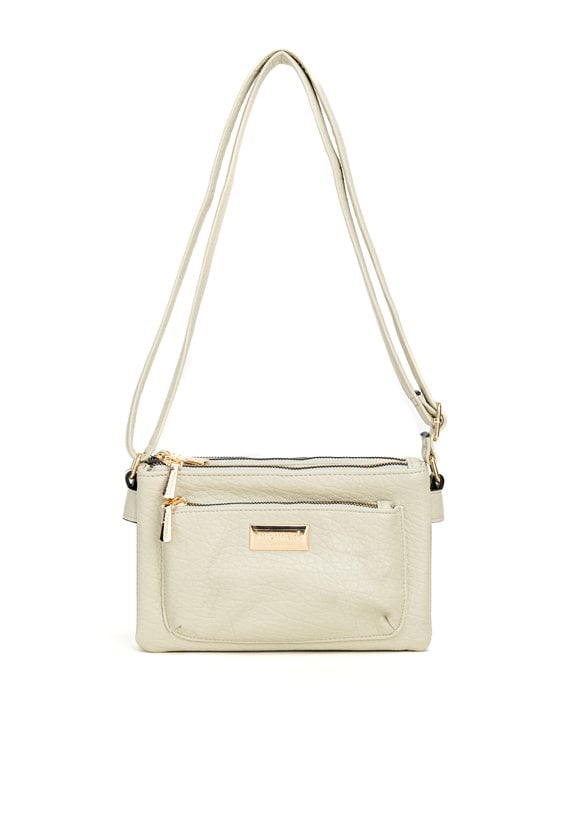 Trzykomorowa torba damska