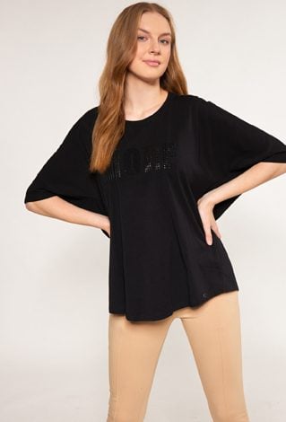 Bluzka damska z rękawami typu nietoperz