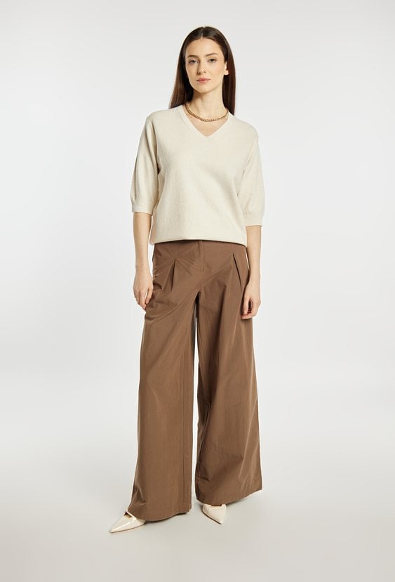 Sweter z krótkim rękawem