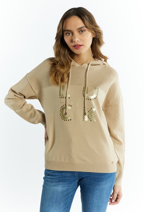 Swetrowa bluza damska