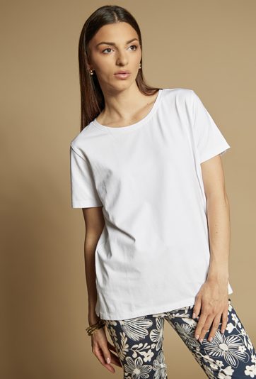Gładki T-shirt