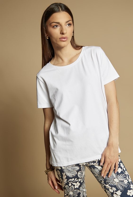 Gładki T-shirt