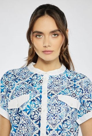 Bluzka damska z wzorem