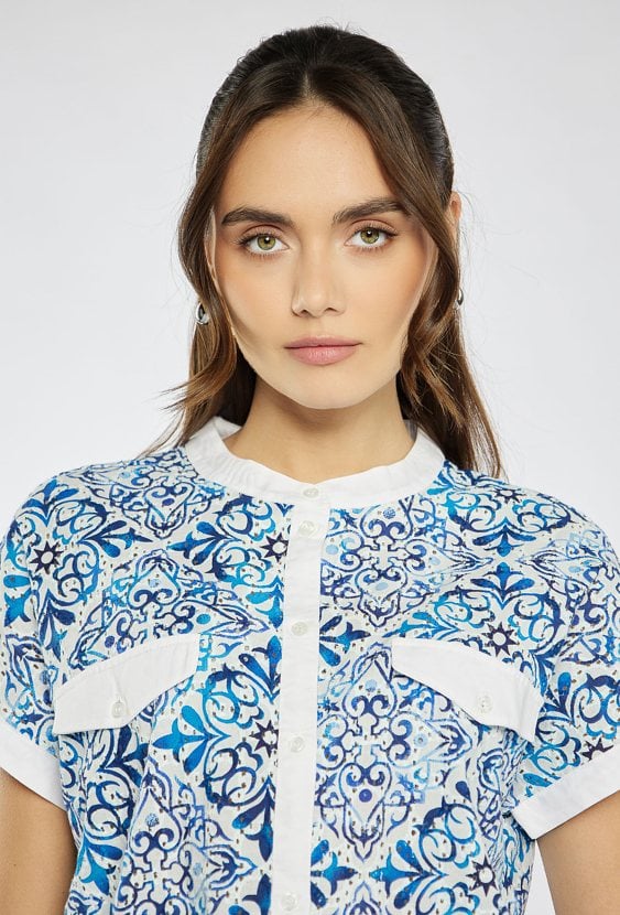 Bluzka damska z wzorem