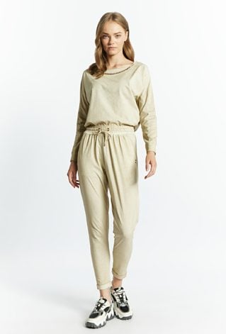 Spodnie damskie z łańcuszkiem