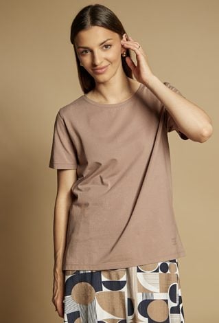 Gładki T-shirt