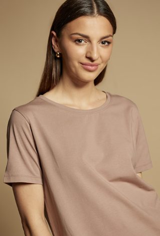 Gładki T-shirt