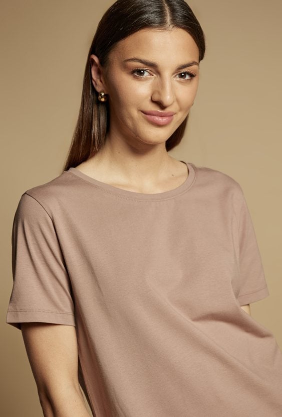 Bluzka dzianina 3 GEONAVY TSH1410-016