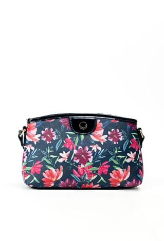 Torebka z kwiatowym wzorem