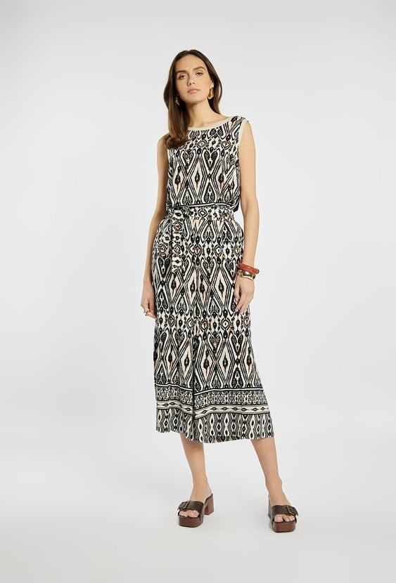 Letnia bluzka z wzorem