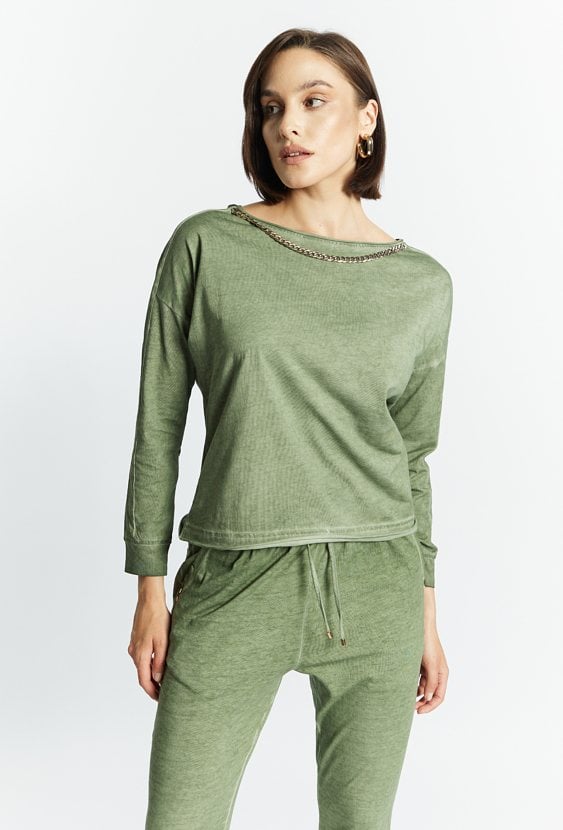 Bluza damska łańcuszkiem