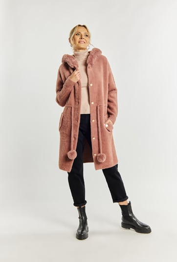 Długi sweter płaszczowy