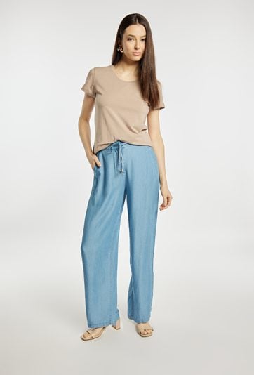 Luźne spodnie damskie