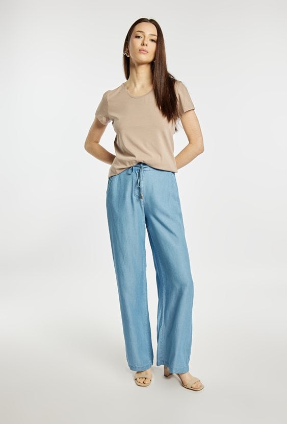 Luźne spodnie damskie