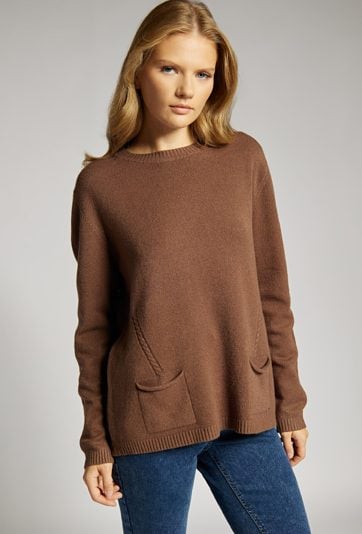 Sweter damski z wiskozą