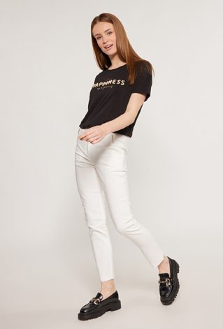 Spodnie z prostą nogawką