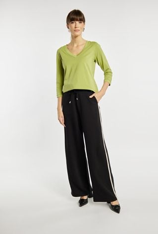 T-shirt damski z bawełną