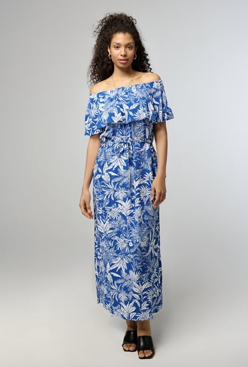 Sukienka z wiskozy  typu hiszpanka