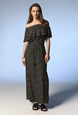 Sukienka z wiskozy  typu hiszpanka