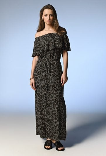 Sukienka z wiskozy  typu hiszpanka