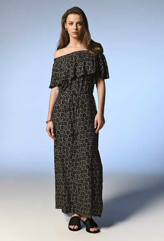 Sukienka z wiskozy  typu hiszpanka