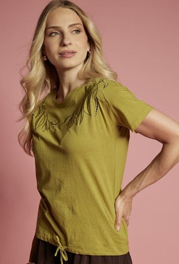 T-shirt z bawełny