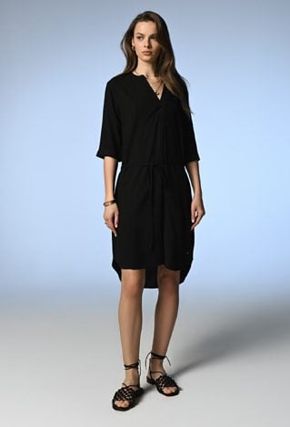 Wiskozowa sukienka typu kimono