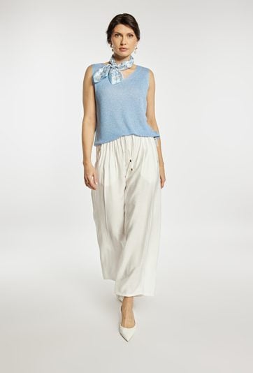 Spodnie wide leg na lato