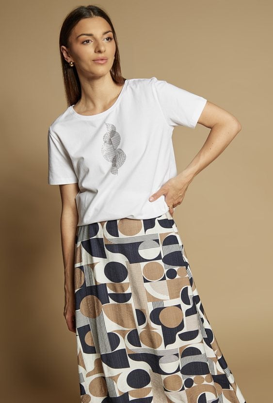 T-shirt z wzorem