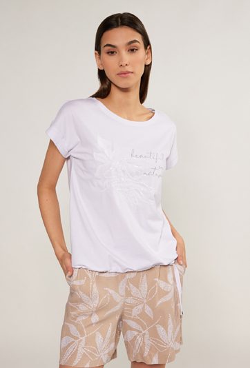 T-shirt ze zdobieniem