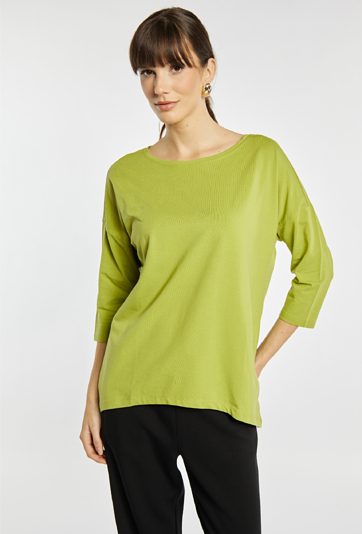 Bluzka damska z bawełną