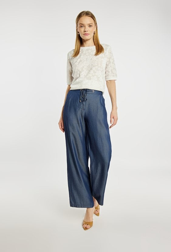 Luźne spodnie damskie