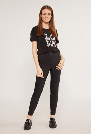 Spodnie z prostą nogawką