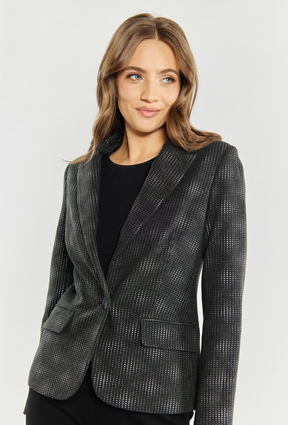 Jednorzędowa marynarka damska