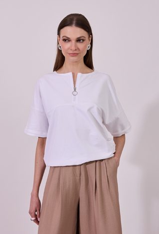 Bluza damska  na krótki rękaw