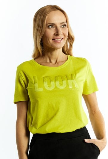 T-shirt damski z ciekawym nadrukiem